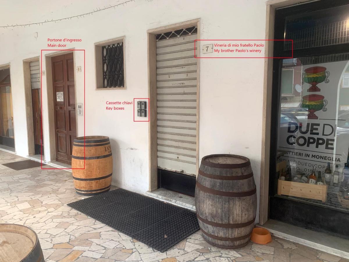 Casa Bianca 4 - confortevole in centro a Moneglia Esterno foto